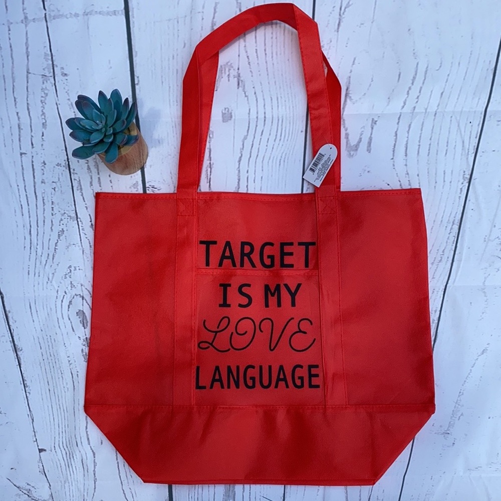 Target 🎯 is my love language tote bag